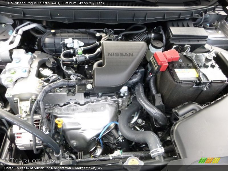 Platinum Graphite / Black 2015 Nissan Rogue Select S AWD