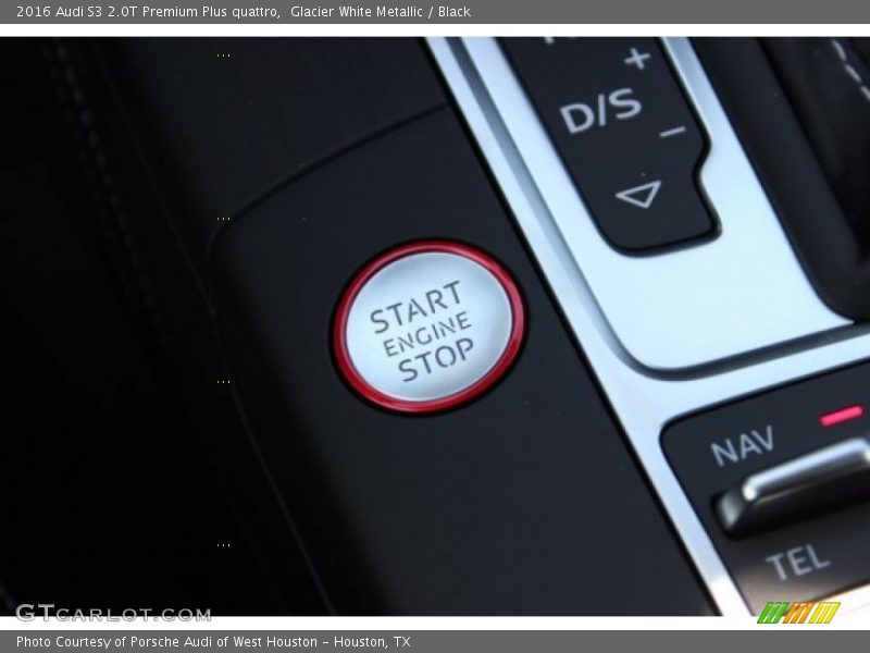 Glacier White Metallic / Black 2016 Audi S3 2.0T Premium Plus quattro