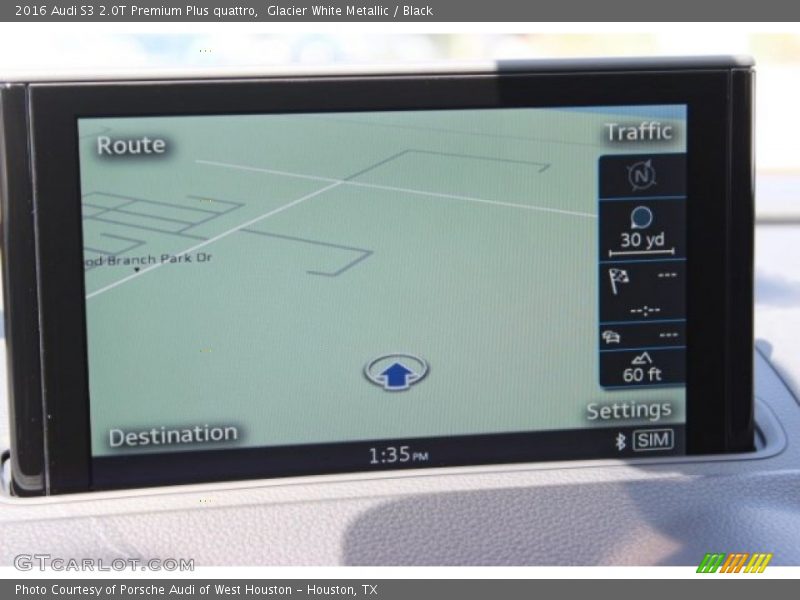 Glacier White Metallic / Black 2016 Audi S3 2.0T Premium Plus quattro