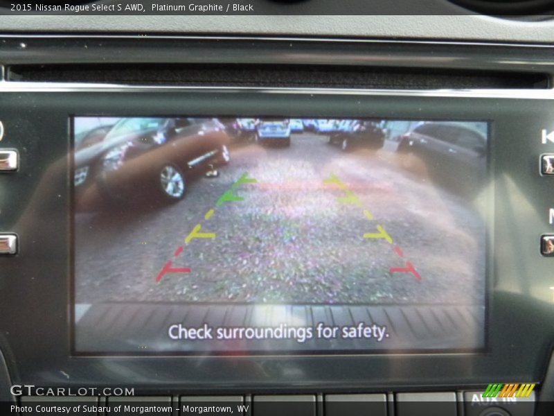Platinum Graphite / Black 2015 Nissan Rogue Select S AWD