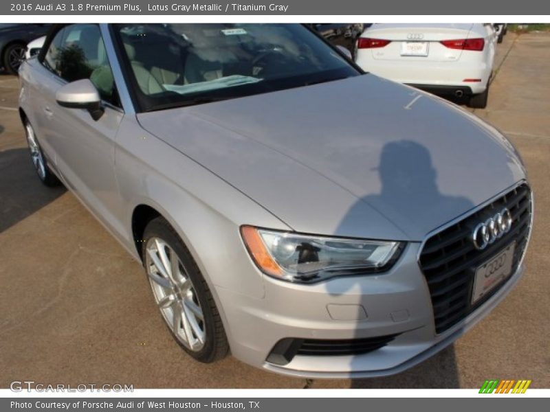 Lotus Gray Metallic / Titanium Gray 2016 Audi A3 1.8 Premium Plus