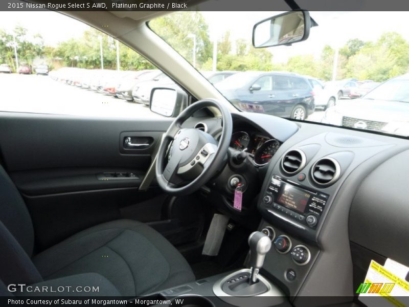 Platinum Graphite / Black 2015 Nissan Rogue Select S AWD