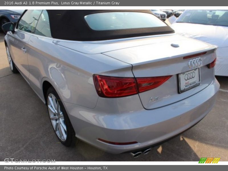 Lotus Gray Metallic / Titanium Gray 2016 Audi A3 1.8 Premium Plus