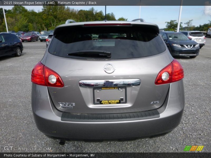 Platinum Graphite / Black 2015 Nissan Rogue Select S AWD