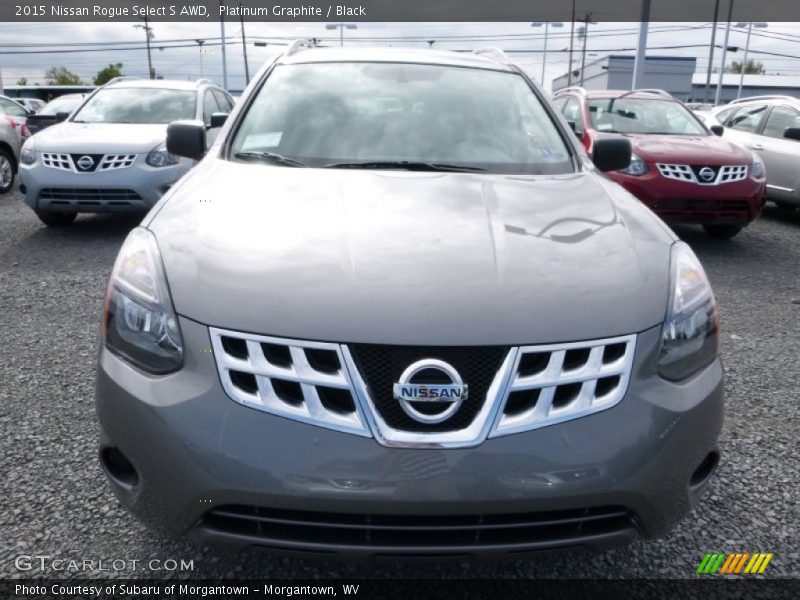 Platinum Graphite / Black 2015 Nissan Rogue Select S AWD