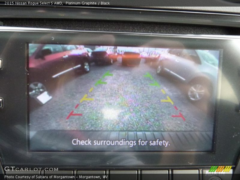 Platinum Graphite / Black 2015 Nissan Rogue Select S AWD