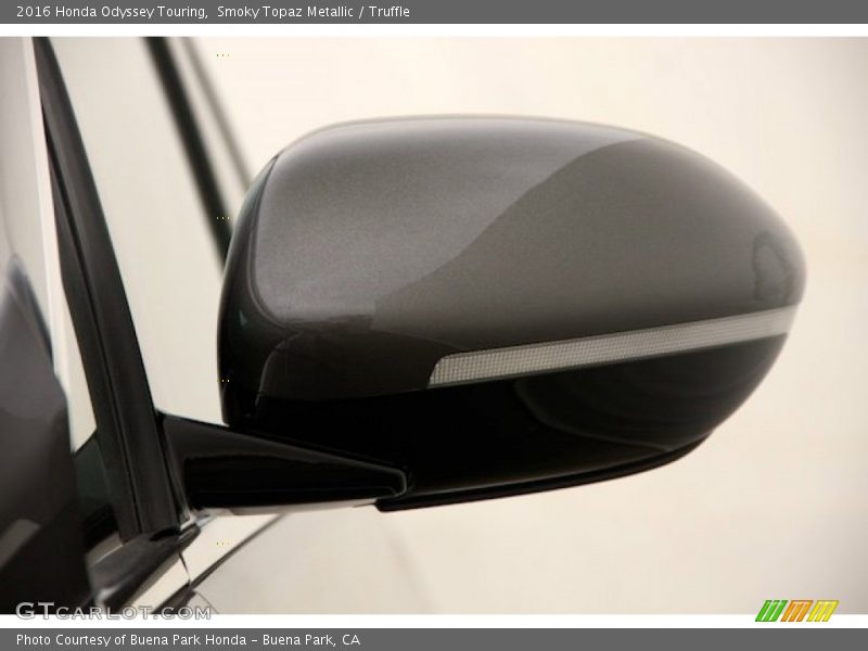 Smoky Topaz Metallic / Truffle 2016 Honda Odyssey Touring
