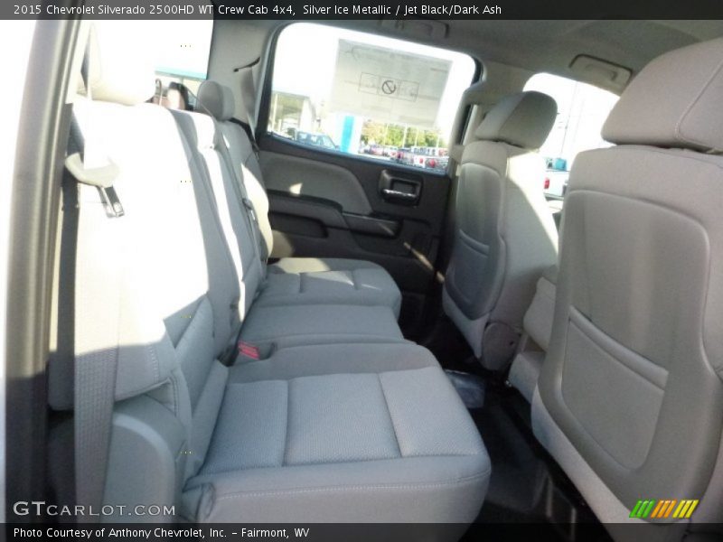 Silver Ice Metallic / Jet Black/Dark Ash 2015 Chevrolet Silverado 2500HD WT Crew Cab 4x4