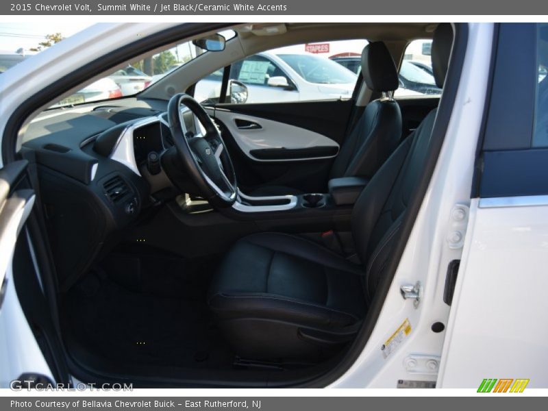 Summit White / Jet Black/Ceramic White Accents 2015 Chevrolet Volt