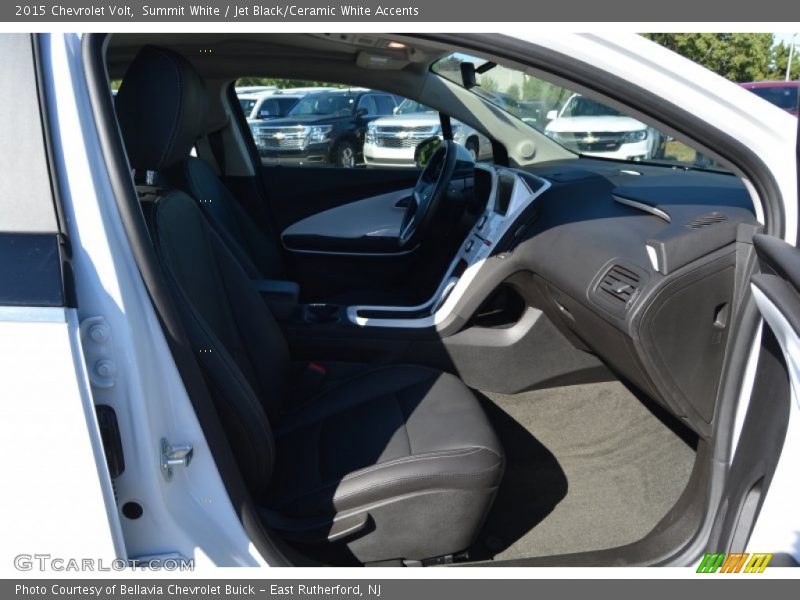Summit White / Jet Black/Ceramic White Accents 2015 Chevrolet Volt