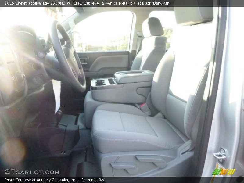 Silver Ice Metallic / Jet Black/Dark Ash 2015 Chevrolet Silverado 2500HD WT Crew Cab 4x4