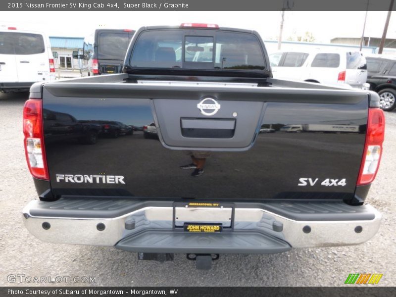Super Black / Graphite 2015 Nissan Frontier SV King Cab 4x4