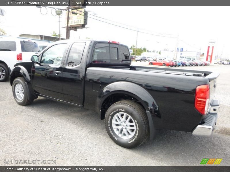 Super Black / Graphite 2015 Nissan Frontier SV King Cab 4x4