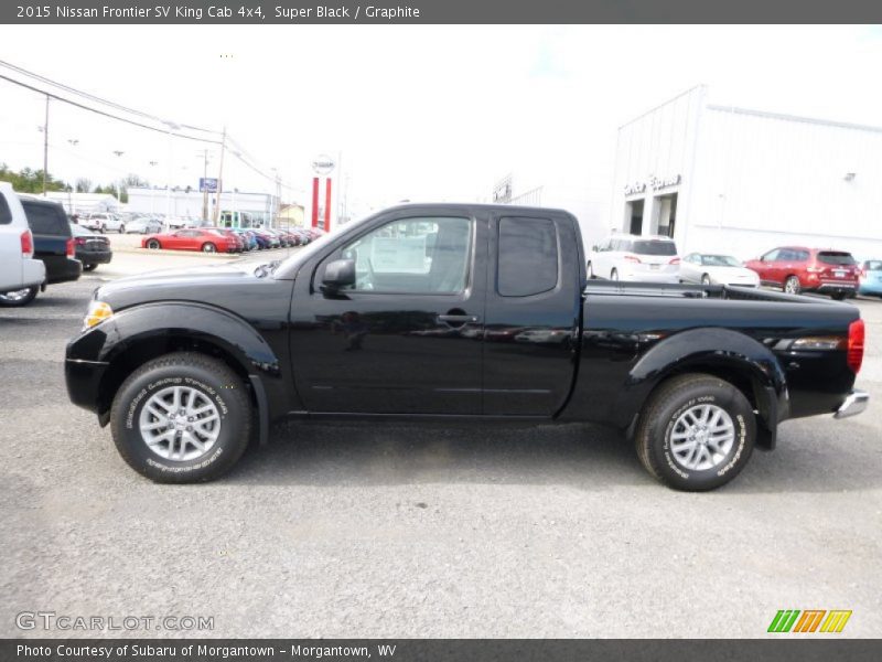 Super Black / Graphite 2015 Nissan Frontier SV King Cab 4x4