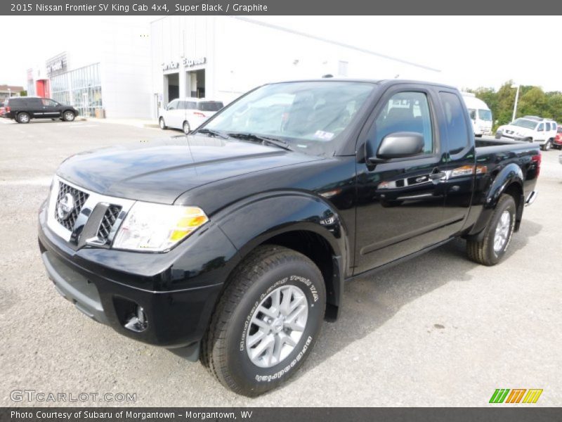 Super Black / Graphite 2015 Nissan Frontier SV King Cab 4x4