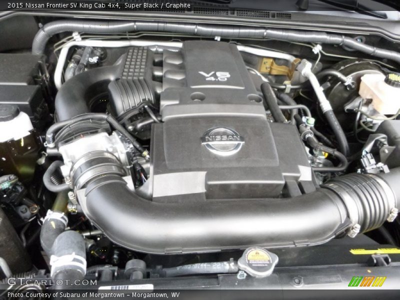 Super Black / Graphite 2015 Nissan Frontier SV King Cab 4x4