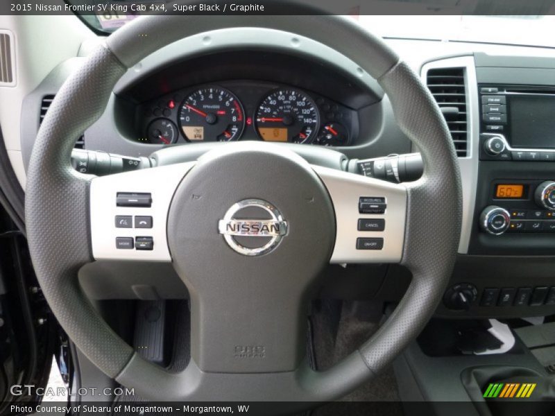 Super Black / Graphite 2015 Nissan Frontier SV King Cab 4x4