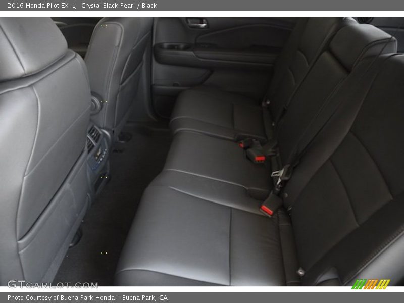 Crystal Black Pearl / Black 2016 Honda Pilot EX-L
