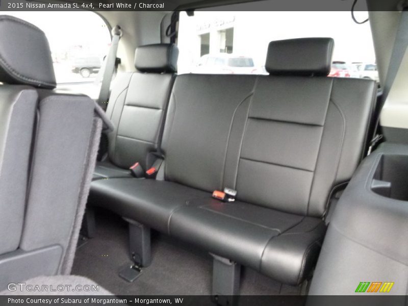Pearl White / Charcoal 2015 Nissan Armada SL 4x4
