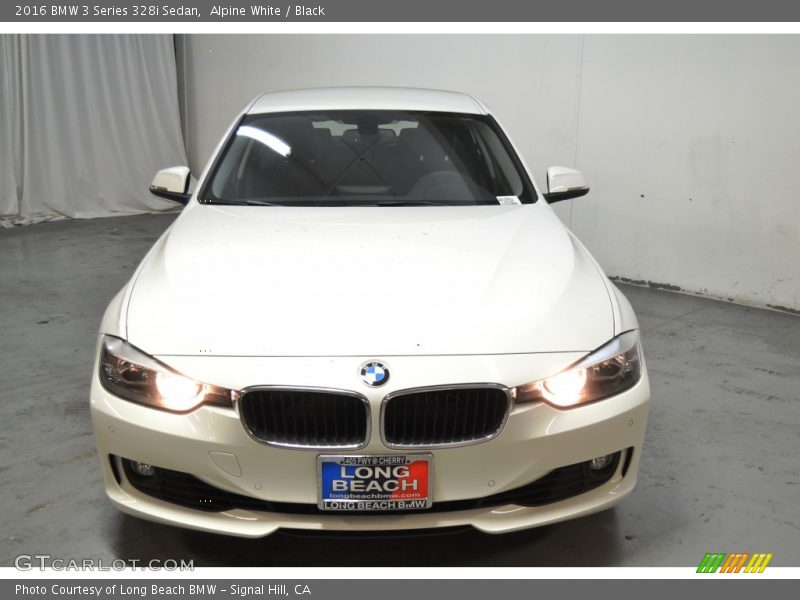 Alpine White / Black 2016 BMW 3 Series 328i Sedan