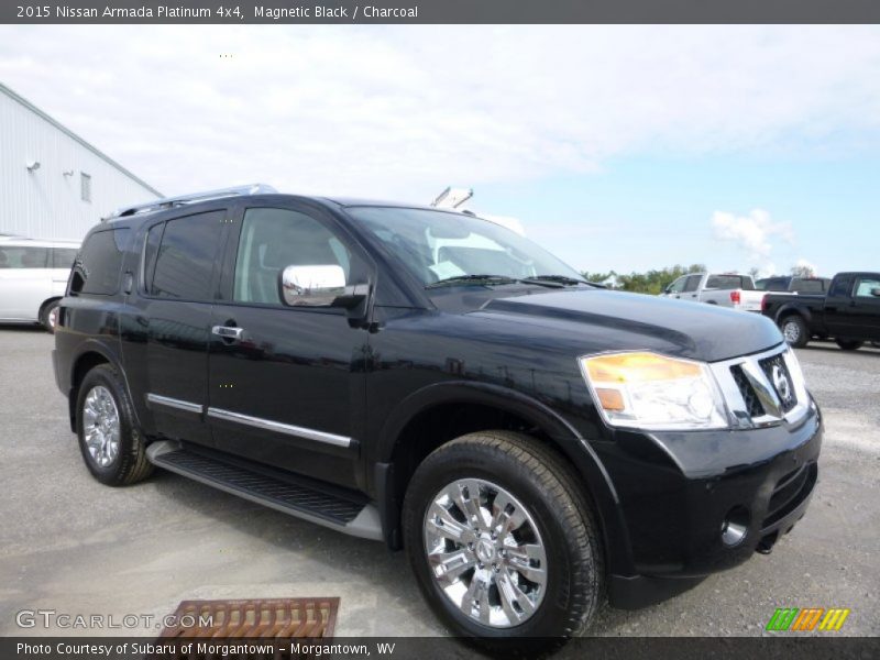 Magnetic Black / Charcoal 2015 Nissan Armada Platinum 4x4
