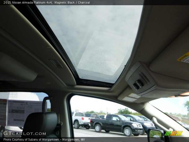 Magnetic Black / Charcoal 2015 Nissan Armada Platinum 4x4