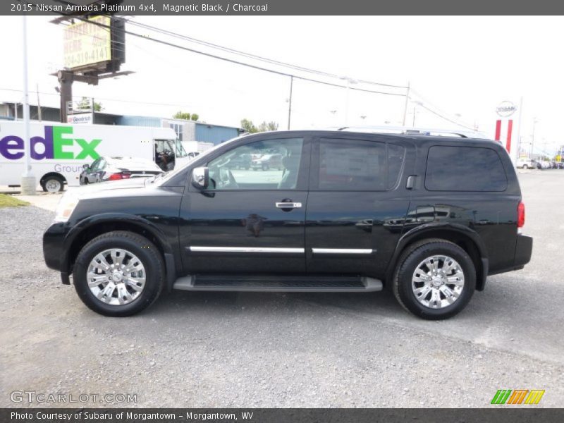 Magnetic Black / Charcoal 2015 Nissan Armada Platinum 4x4