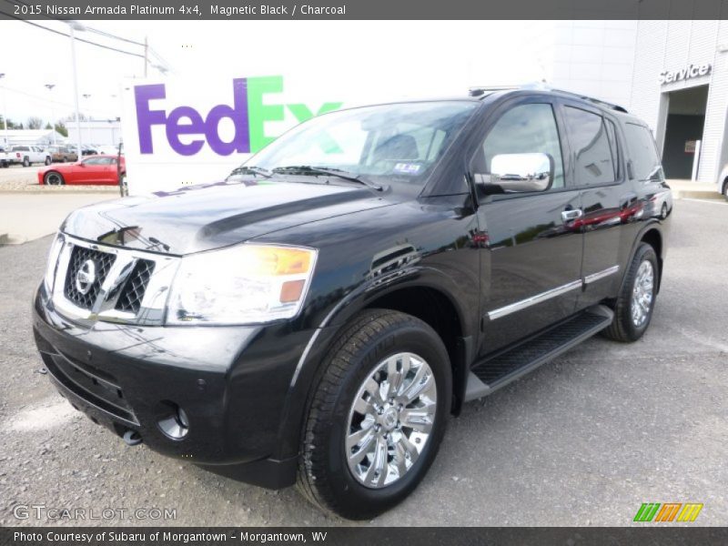Magnetic Black / Charcoal 2015 Nissan Armada Platinum 4x4