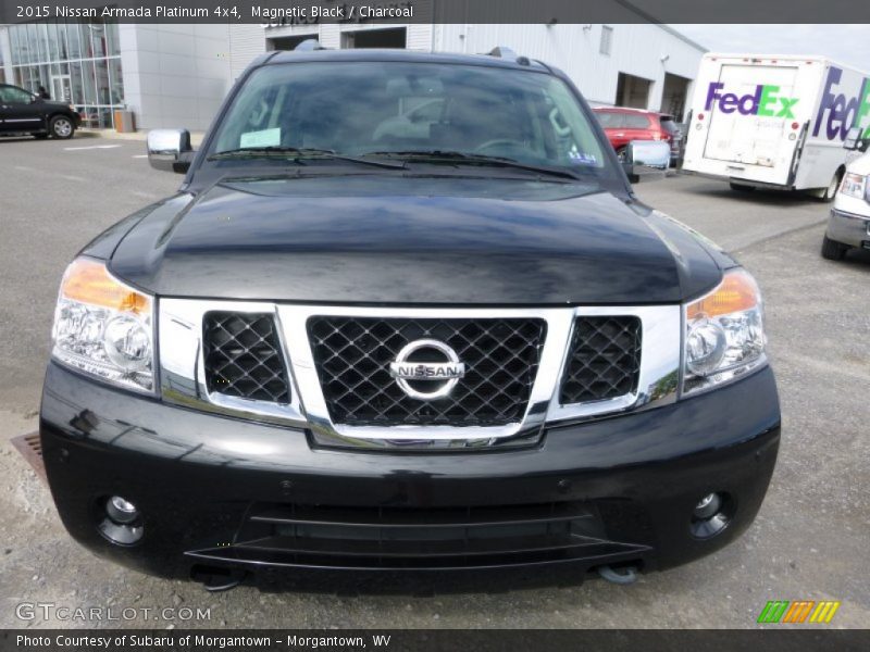 Magnetic Black / Charcoal 2015 Nissan Armada Platinum 4x4