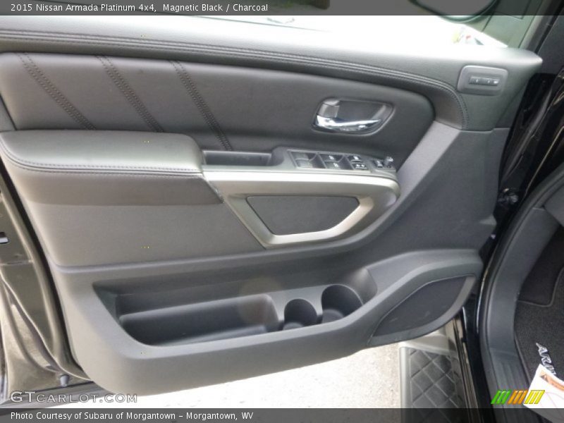 Magnetic Black / Charcoal 2015 Nissan Armada Platinum 4x4