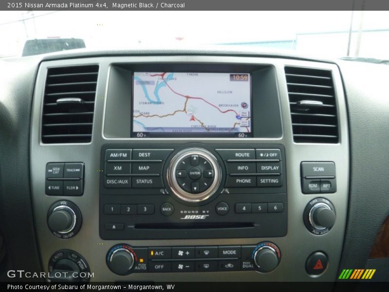 Magnetic Black / Charcoal 2015 Nissan Armada Platinum 4x4