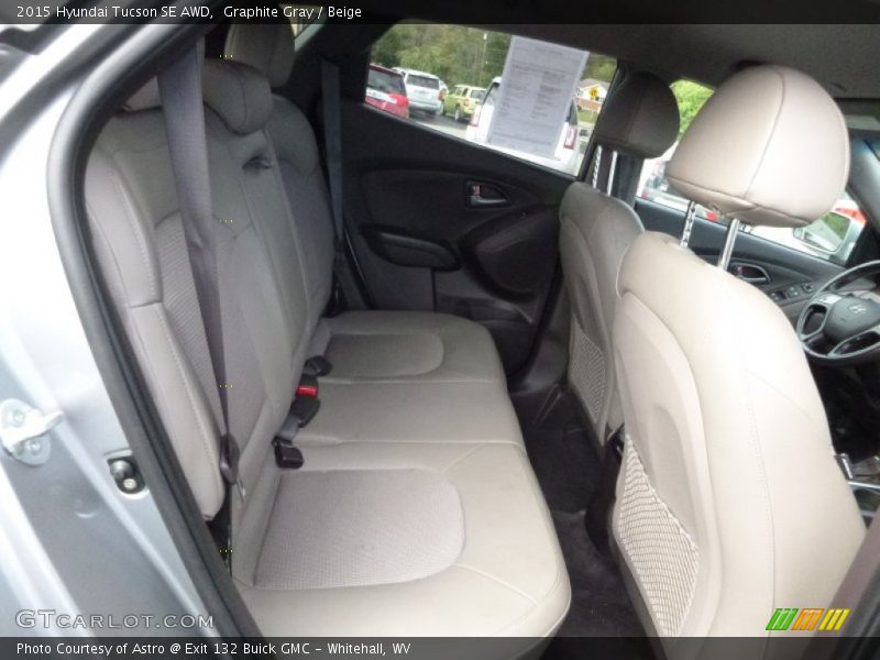 Graphite Gray / Beige 2015 Hyundai Tucson SE AWD