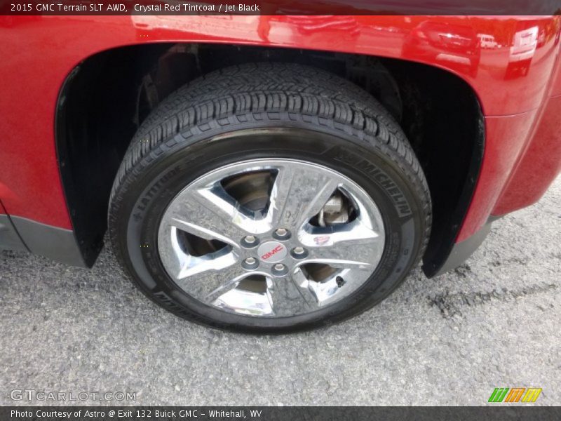 Crystal Red Tintcoat / Jet Black 2015 GMC Terrain SLT AWD