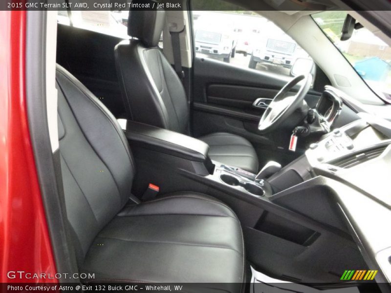 Crystal Red Tintcoat / Jet Black 2015 GMC Terrain SLT AWD