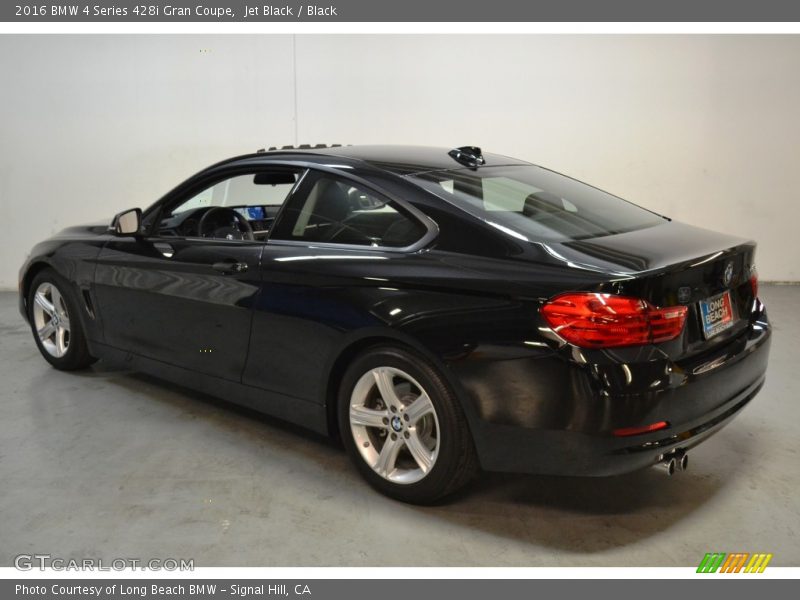 Jet Black / Black 2016 BMW 4 Series 428i Gran Coupe