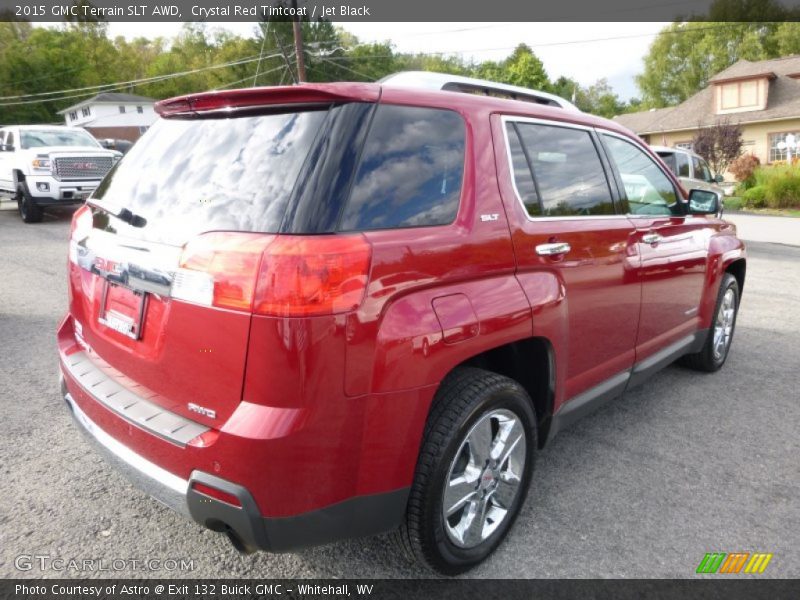 Crystal Red Tintcoat / Jet Black 2015 GMC Terrain SLT AWD