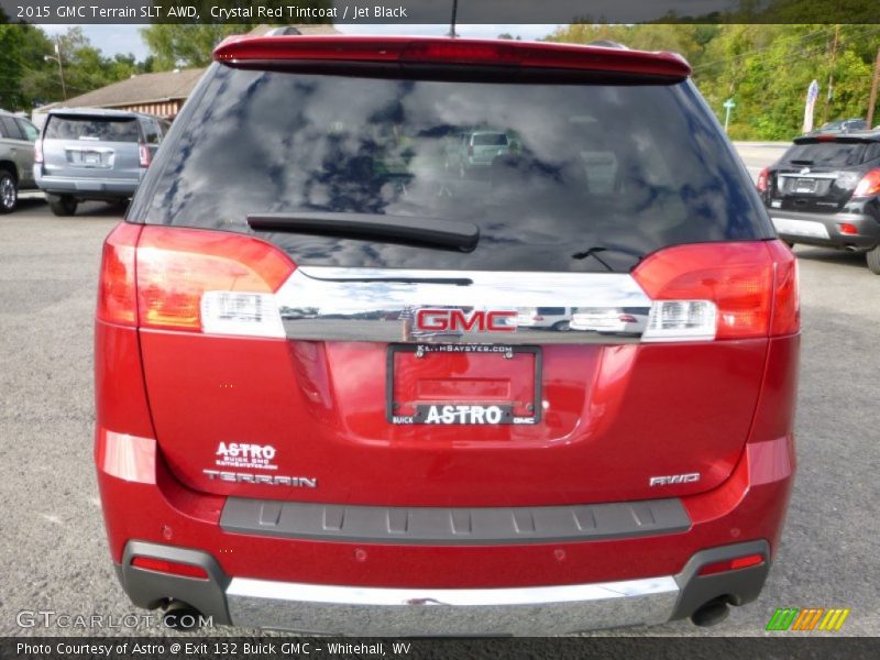 Crystal Red Tintcoat / Jet Black 2015 GMC Terrain SLT AWD