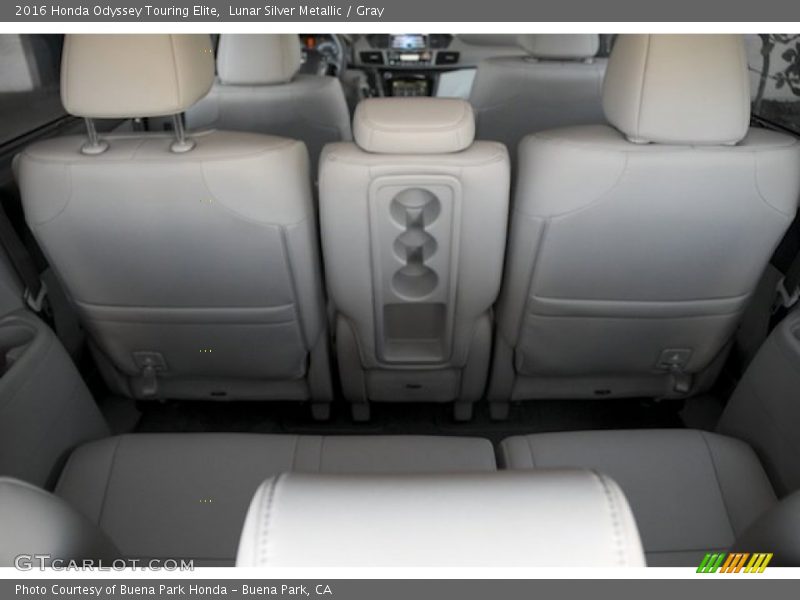 Lunar Silver Metallic / Gray 2016 Honda Odyssey Touring Elite