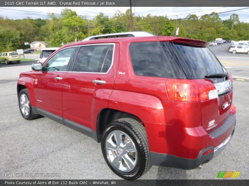 Crystal Red Tintcoat / Jet Black 2015 GMC Terrain SLT AWD