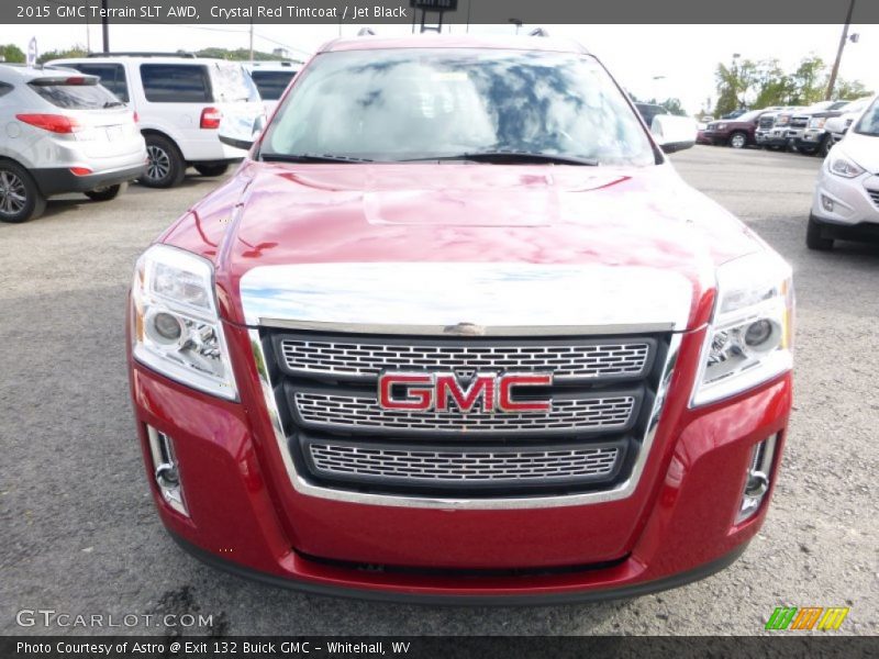 Crystal Red Tintcoat / Jet Black 2015 GMC Terrain SLT AWD