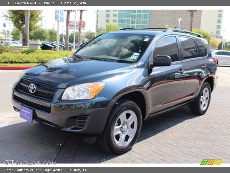 Pacific Blue Metallic / Ash 2012 Toyota RAV4 I4