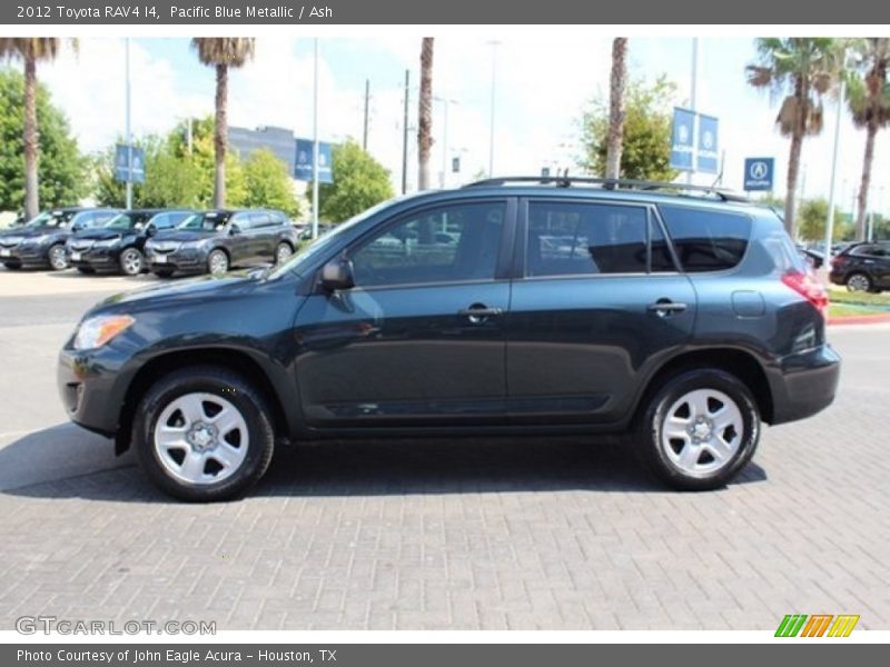 Pacific Blue Metallic / Ash 2012 Toyota RAV4 I4