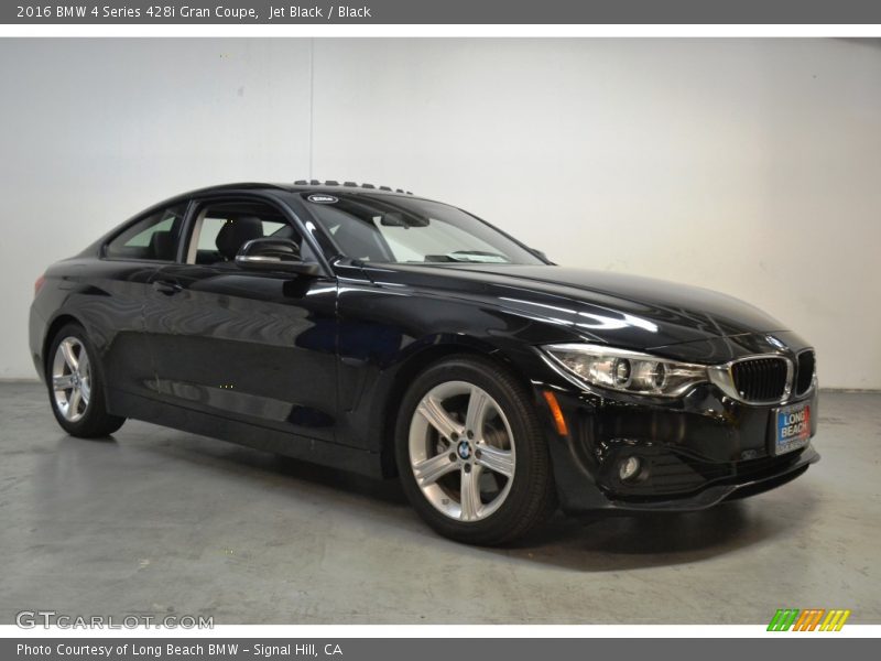 Jet Black / Black 2016 BMW 4 Series 428i Gran Coupe