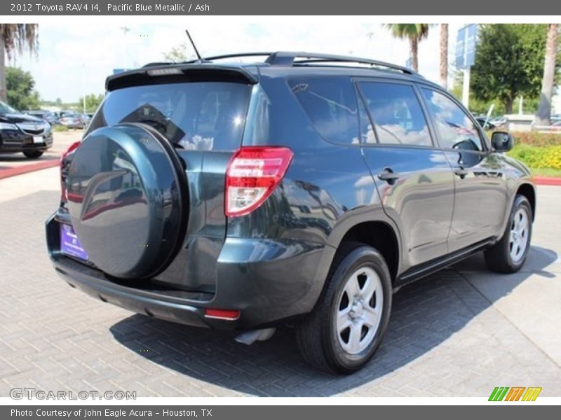 Pacific Blue Metallic / Ash 2012 Toyota RAV4 I4