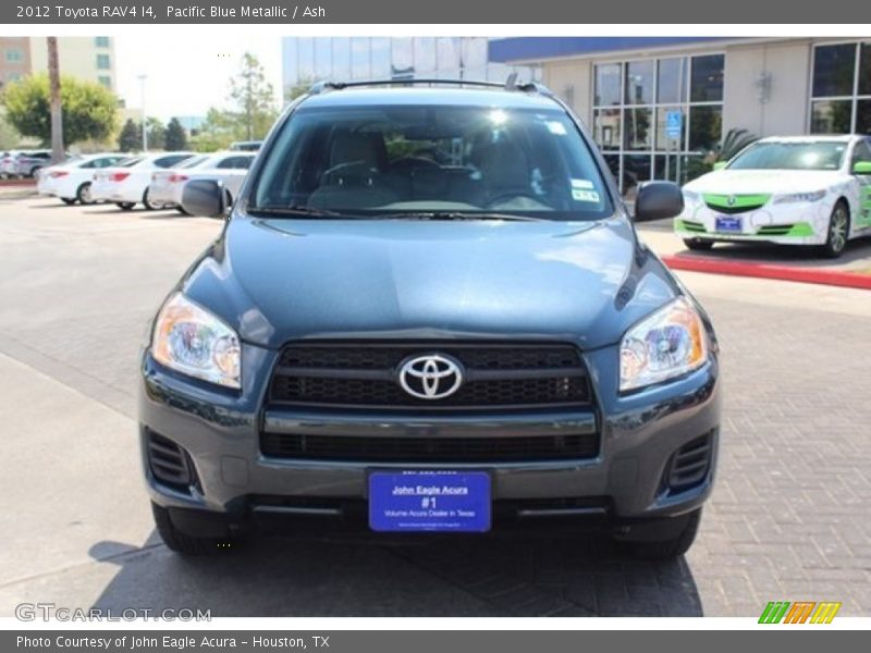 Pacific Blue Metallic / Ash 2012 Toyota RAV4 I4