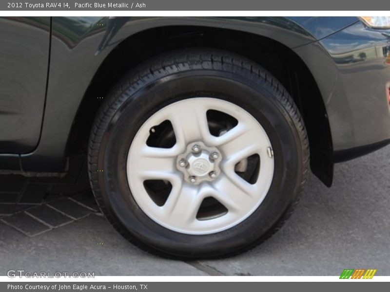 Pacific Blue Metallic / Ash 2012 Toyota RAV4 I4