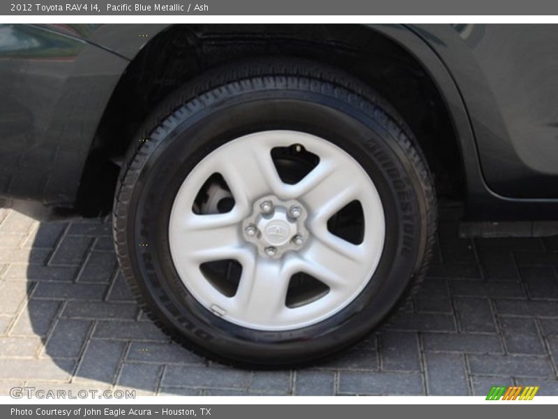 Pacific Blue Metallic / Ash 2012 Toyota RAV4 I4