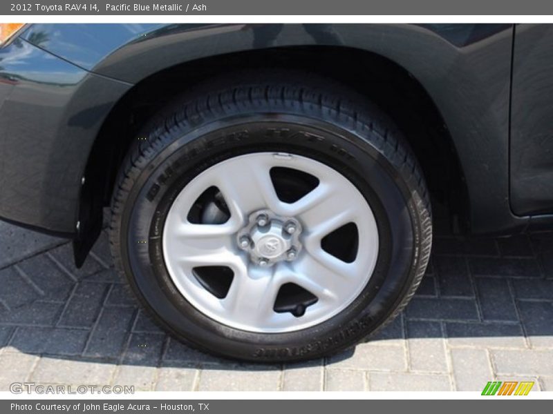 Pacific Blue Metallic / Ash 2012 Toyota RAV4 I4
