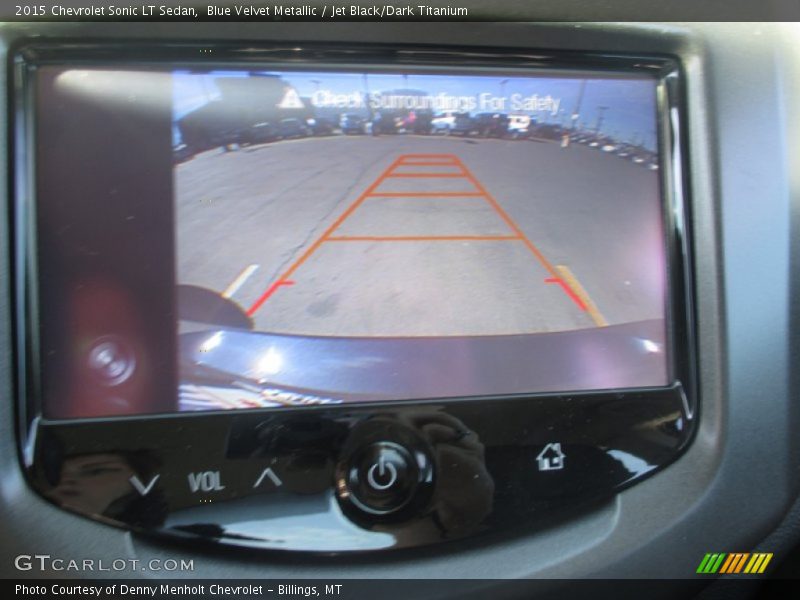 Blue Velvet Metallic / Jet Black/Dark Titanium 2015 Chevrolet Sonic LT Sedan