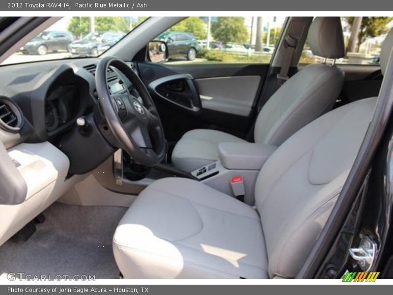 Pacific Blue Metallic / Ash 2012 Toyota RAV4 I4